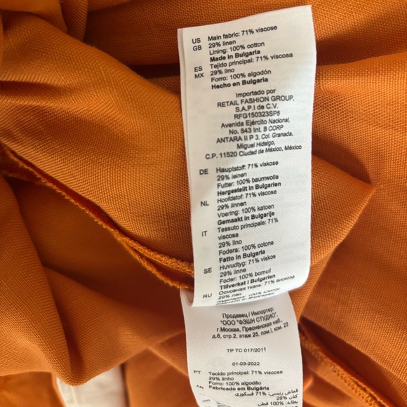 FLASH SALE! Gently worn Sandro Women’s Gathered Shantung Midi Dress! Size 34! - Picture 9 of 12